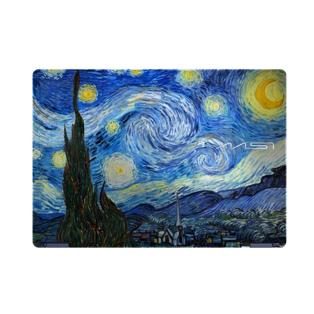 โน๊ตบุ๊ค MSI Prestige 14 Flip AI+ 281THY The Starry Night