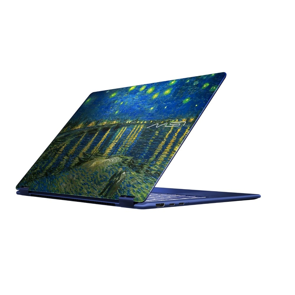 โน๊ตบุ๊ค MSI Prestige 14 Flip AI+ 280THY Starry Night Over the Rhone