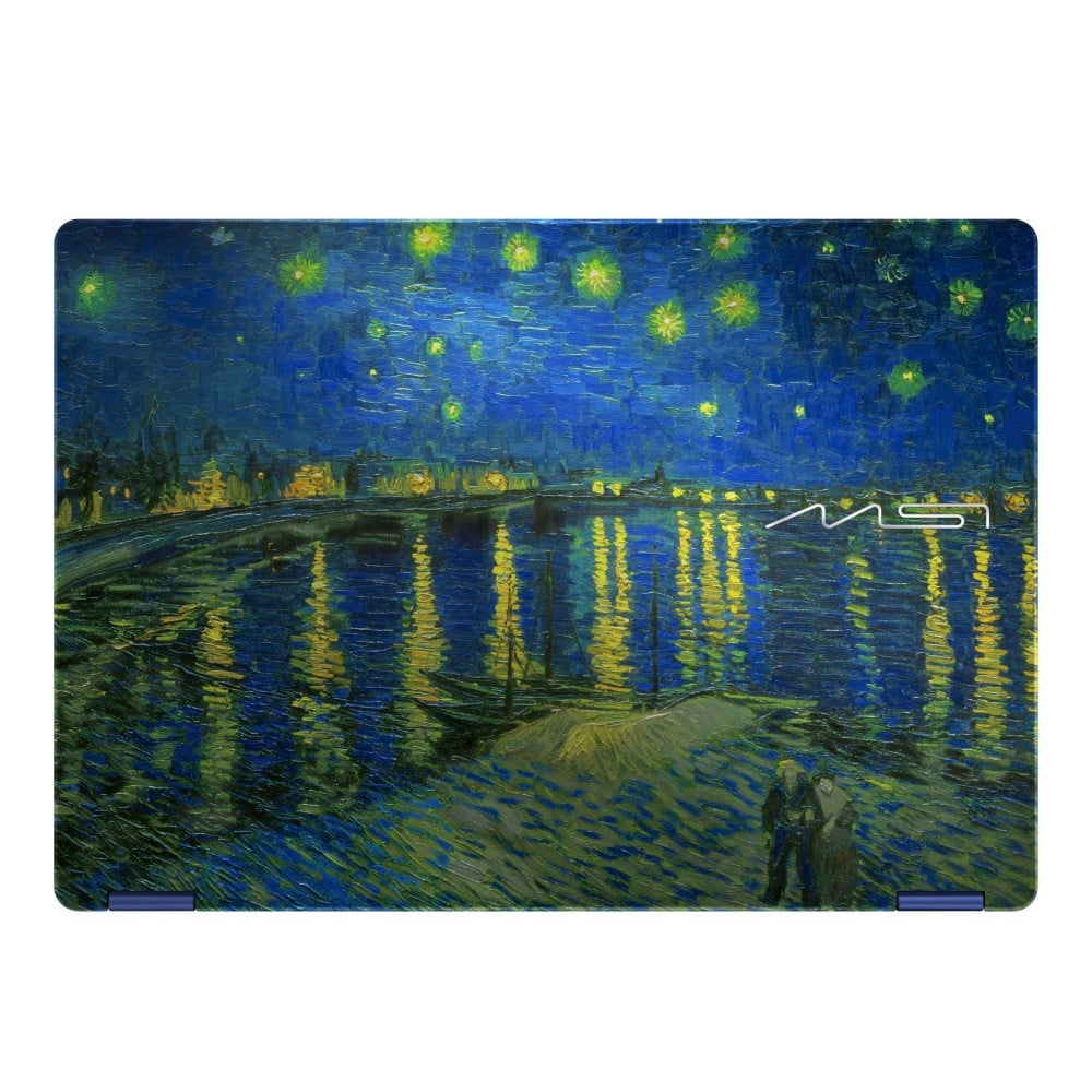 โน๊ตบุ๊ค MSI Prestige 14 Flip AI+ 280THY Starry Night Over the Rhone