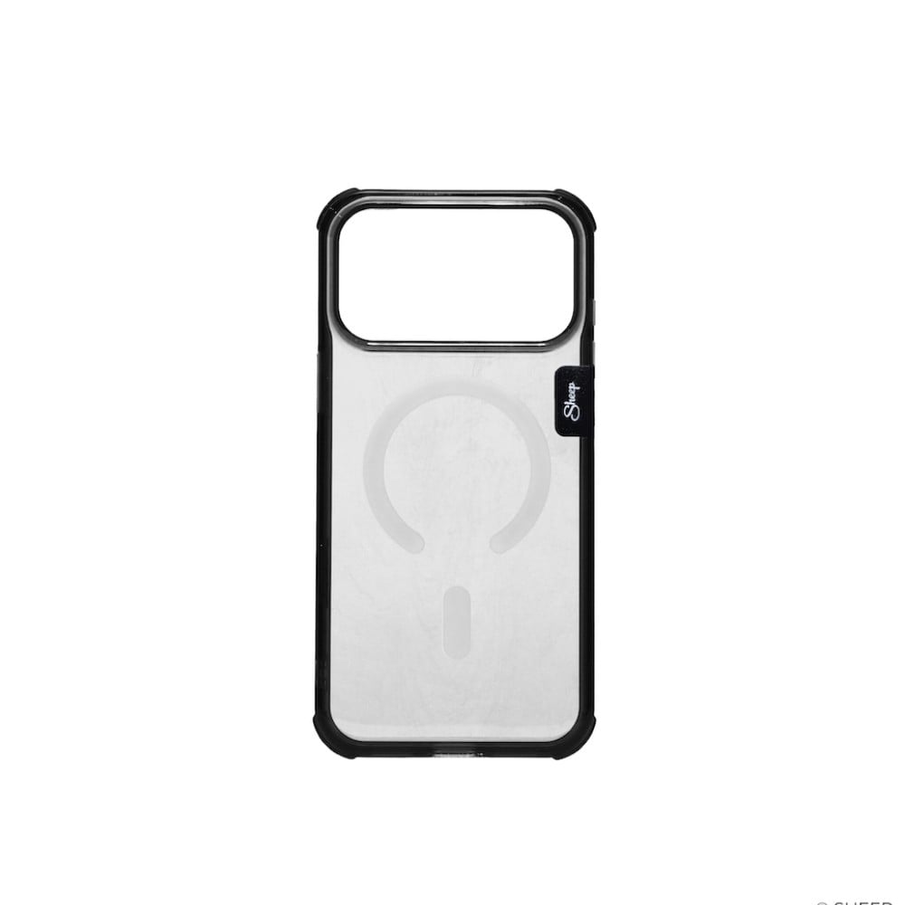 Sheep เคส iPhone 18 Pro Max Magsafe Clear Black
