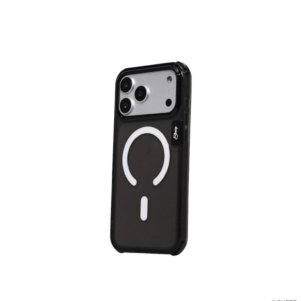 Sheep เคส iPhone 18 Pro Max Magsafe Clear Black