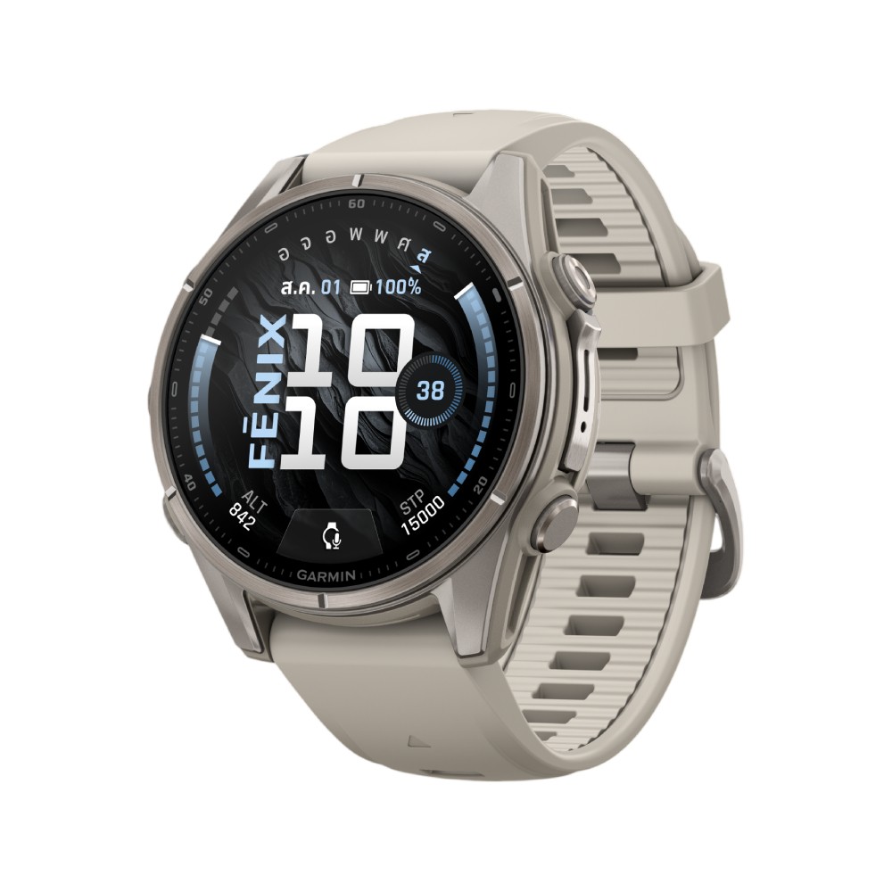 สมาร์ทวอทช์ Garmin fenix 9 43mm Fog Gray