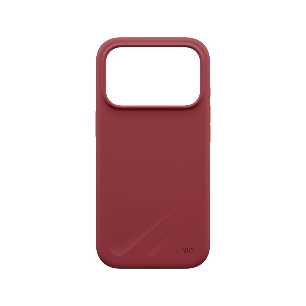 เคส Uniq iPhone 18 Pro Magclick Lino Burgundy