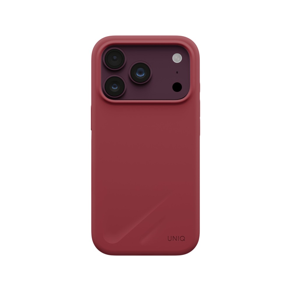 เคส Uniq iPhone 18 Pro Magclick Lino Burgundy
