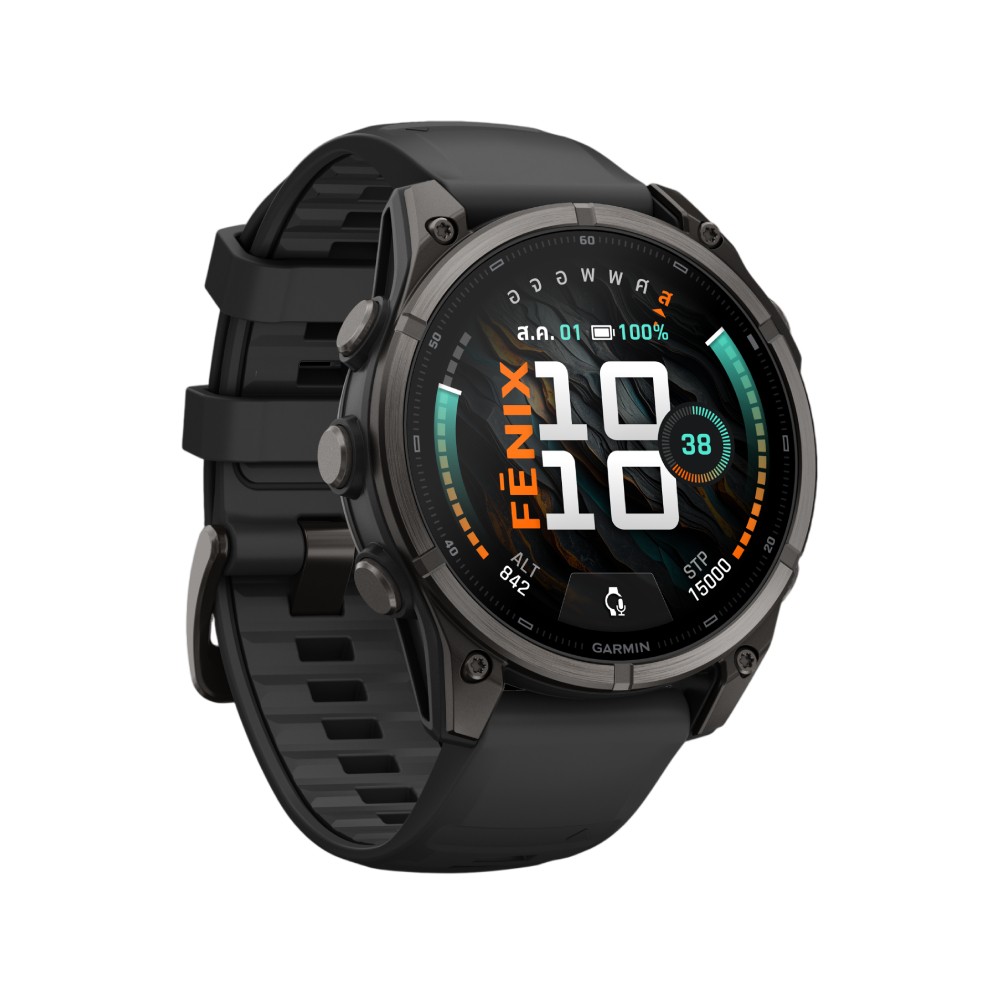 สมาร์ทวอทช์ Garmin fenix 9 47mm Carbon Black