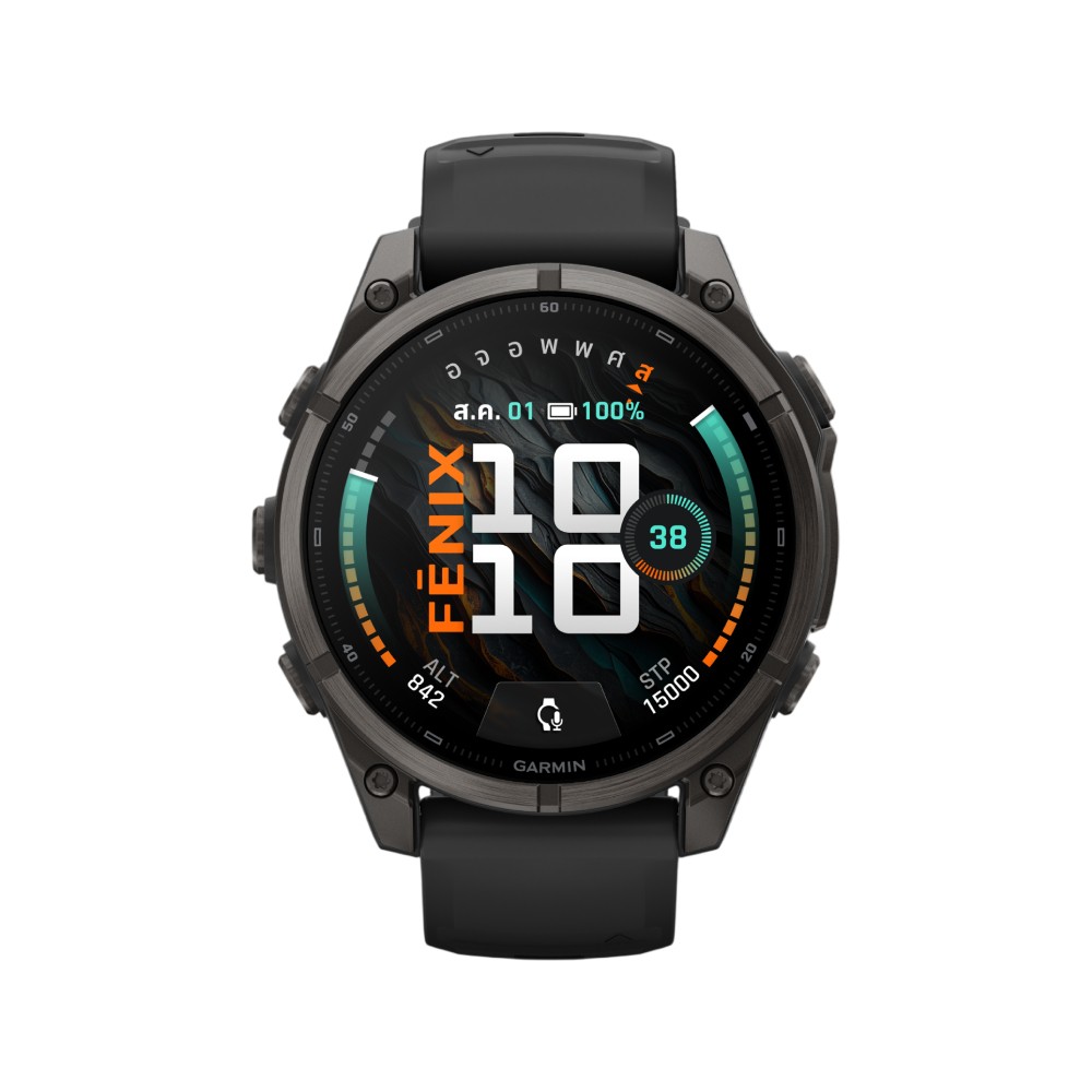 สมาร์ทวอทช์ Garmin fenix 9 47mm Carbon Black