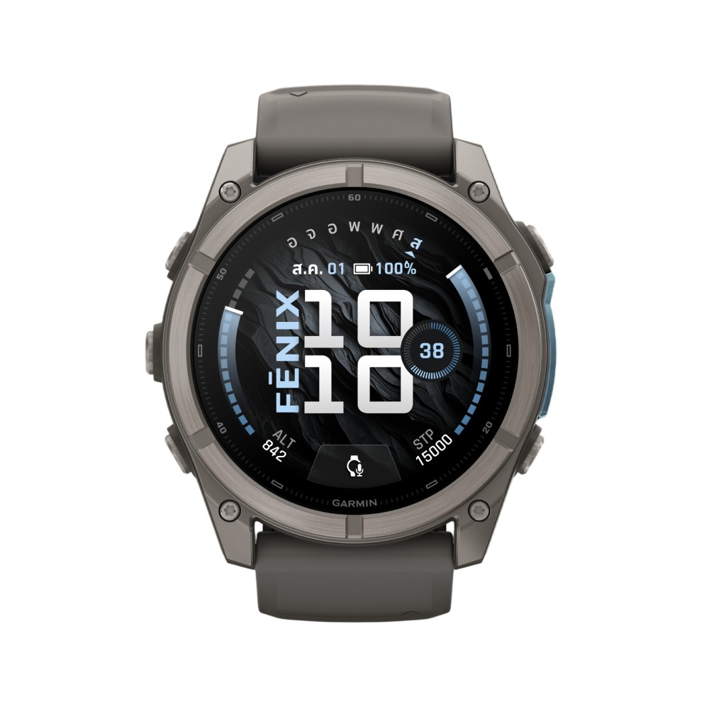 สมาร์ทวอทช์ Garmin fenix 9 51mm Pebble Gray