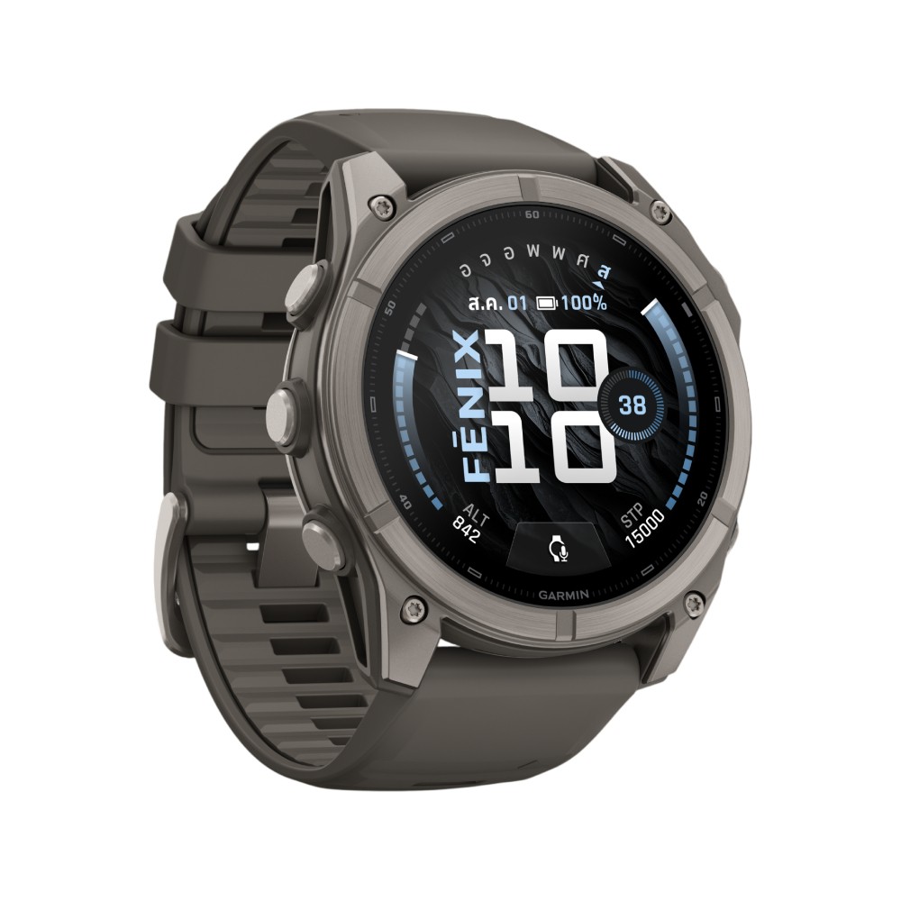 สมาร์ทวอทช์ Garmin fenix 9 51mm Pebble Gray