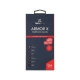 ฟิล์มกันรอย TECHPRO iPhone 18 Pro ARMORX Tempered Glass Full Frame Black
