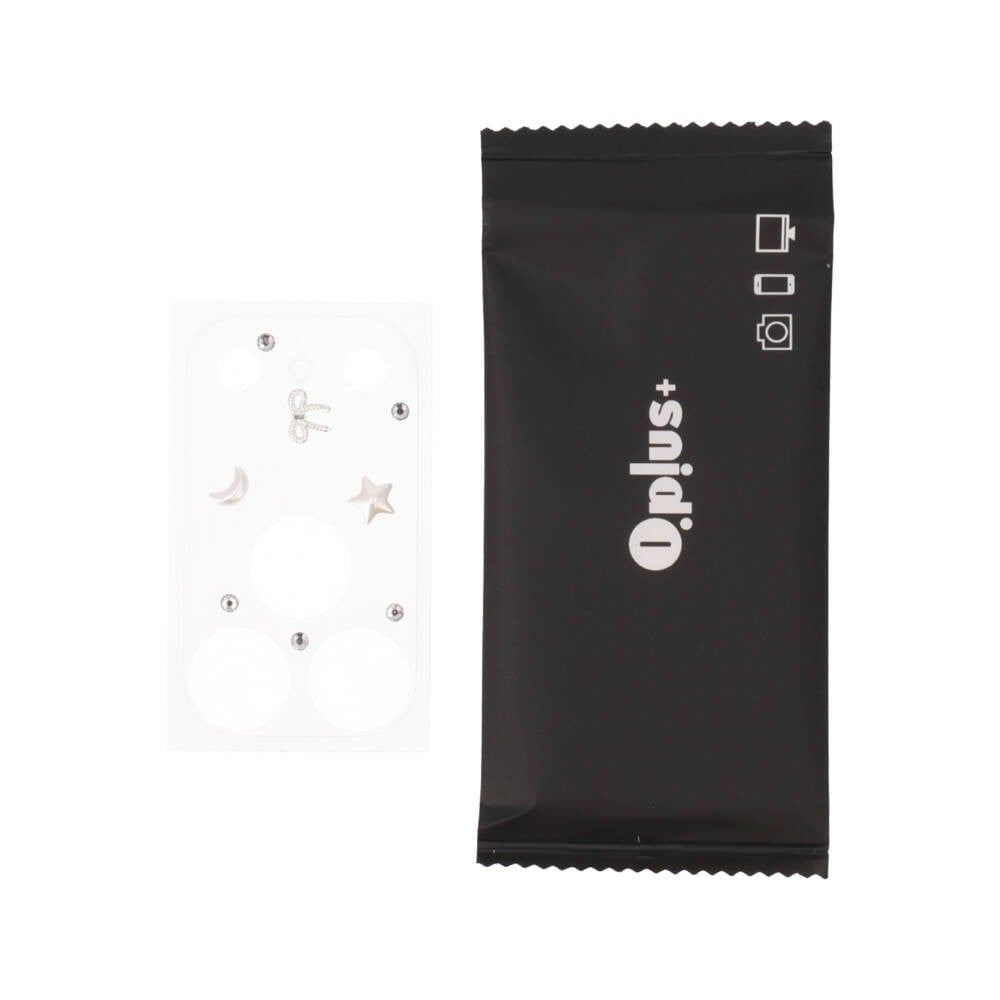 ฟิล์มกันรอยฐานกล้อง QPLUS iPhone 18 Pro Max/17 Pro Max Lens Frame Matte Ribbon Star