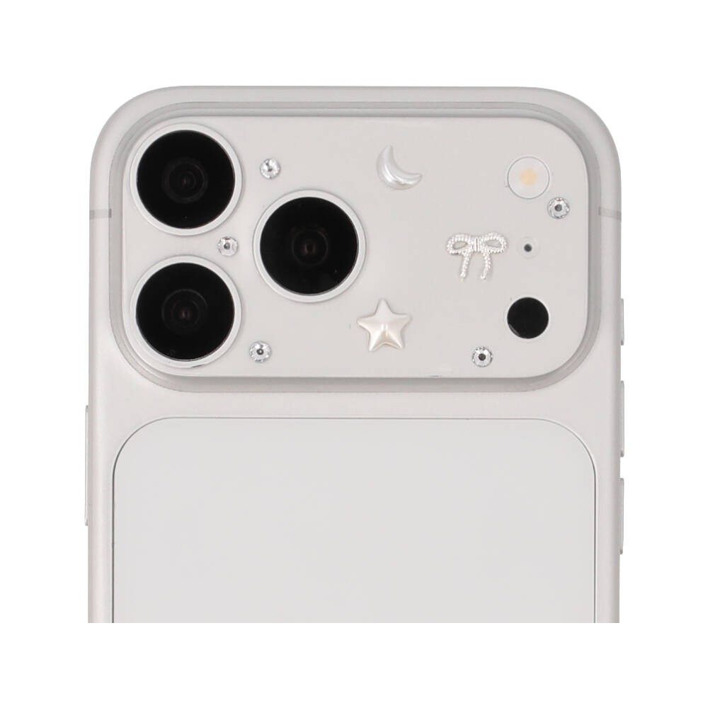 ฟิล์มกันรอยฐานกล้อง QPLUS iPhone 18 Pro Max/17 Pro Max Lens Frame Matte Ribbon Star
