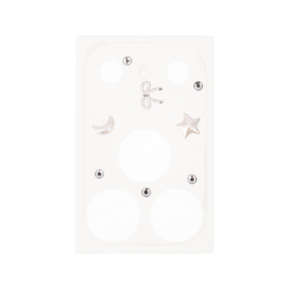 ฟิล์มกันรอยฐานกล้อง QPLUS iPhone 18 Pro/17 Pro Lens Frame Matte Ribbon Star