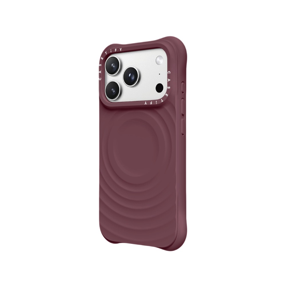 เคส Casetify iPhone 18 Pro Max Ripple Case Burgundy (CTF-38096333-16011700)