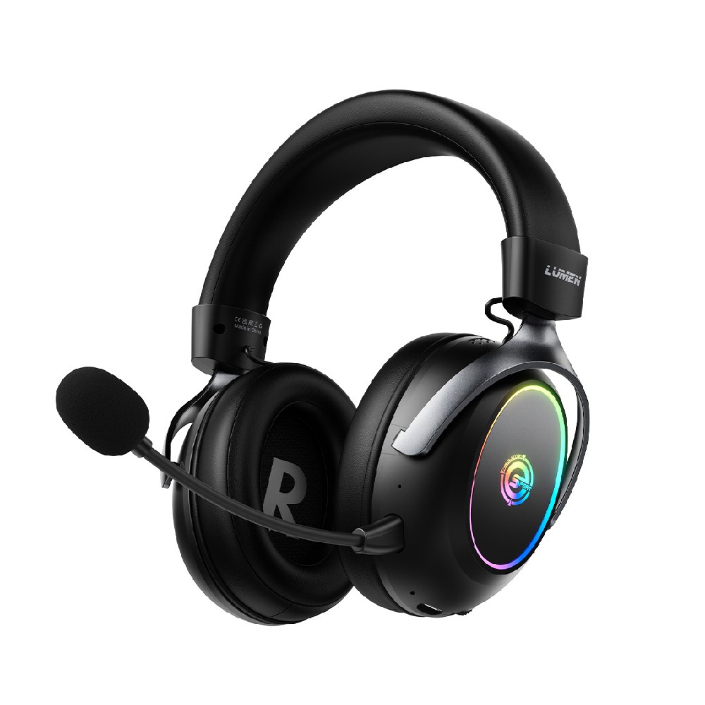 หูฟังเกมมิ่ง Neolution E-sport Gaming Headset LUMEN Tri-mode Black