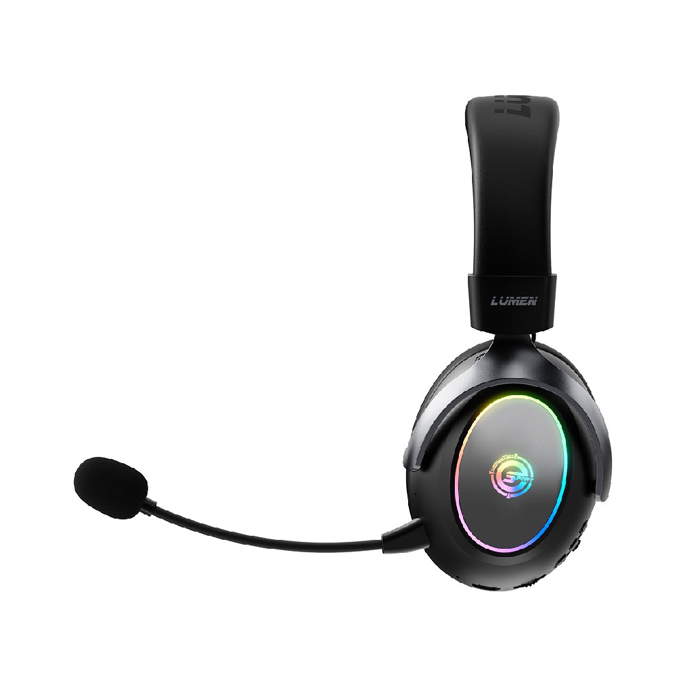 หูฟังเกมมิ่ง Neolution E-sport Gaming Headset LUMEN Tri-mode Black