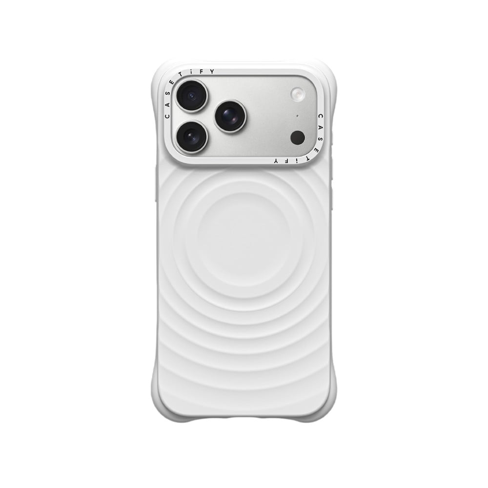 เคส Casetify iPhone 18 Pro Max Ripple Case White (CTF-38096321-16011688)