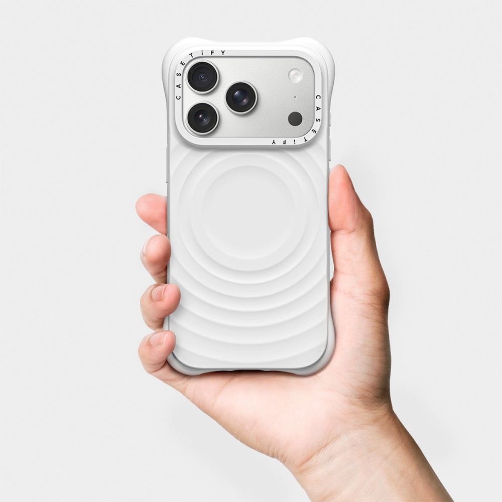 เคส Casetify iPhone 18 Pro Max Ripple Case White (CTF-38096321-16011688)