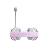 หูฟังเกมมิ่ง Neolution E-sport Gaming Headset LUMEN Tri-mode Pink