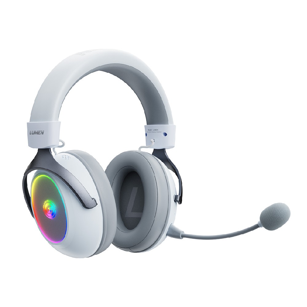 หูฟังเกมมิ่ง Neolution E-sport Gaming Headset LUMEN Tri-mode White