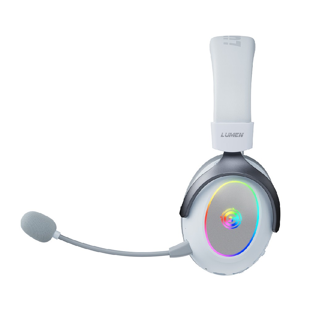 หูฟังเกมมิ่ง Neolution E-sport Gaming Headset LUMEN Tri-mode White