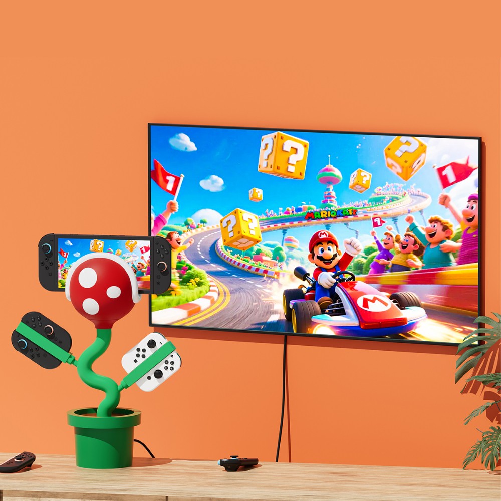 แท่นชาร์จ POWKONG Plantdock 2 Hybrid Switch Dock & Joy-Con Charger