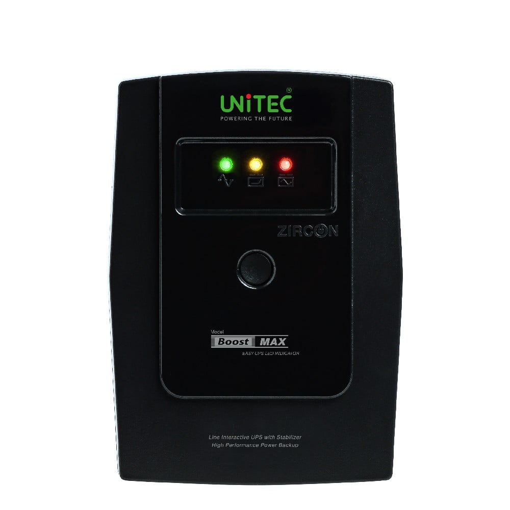 เครื่องสำรองไฟ UNITEC UPS Boostmax 1000VA/500W