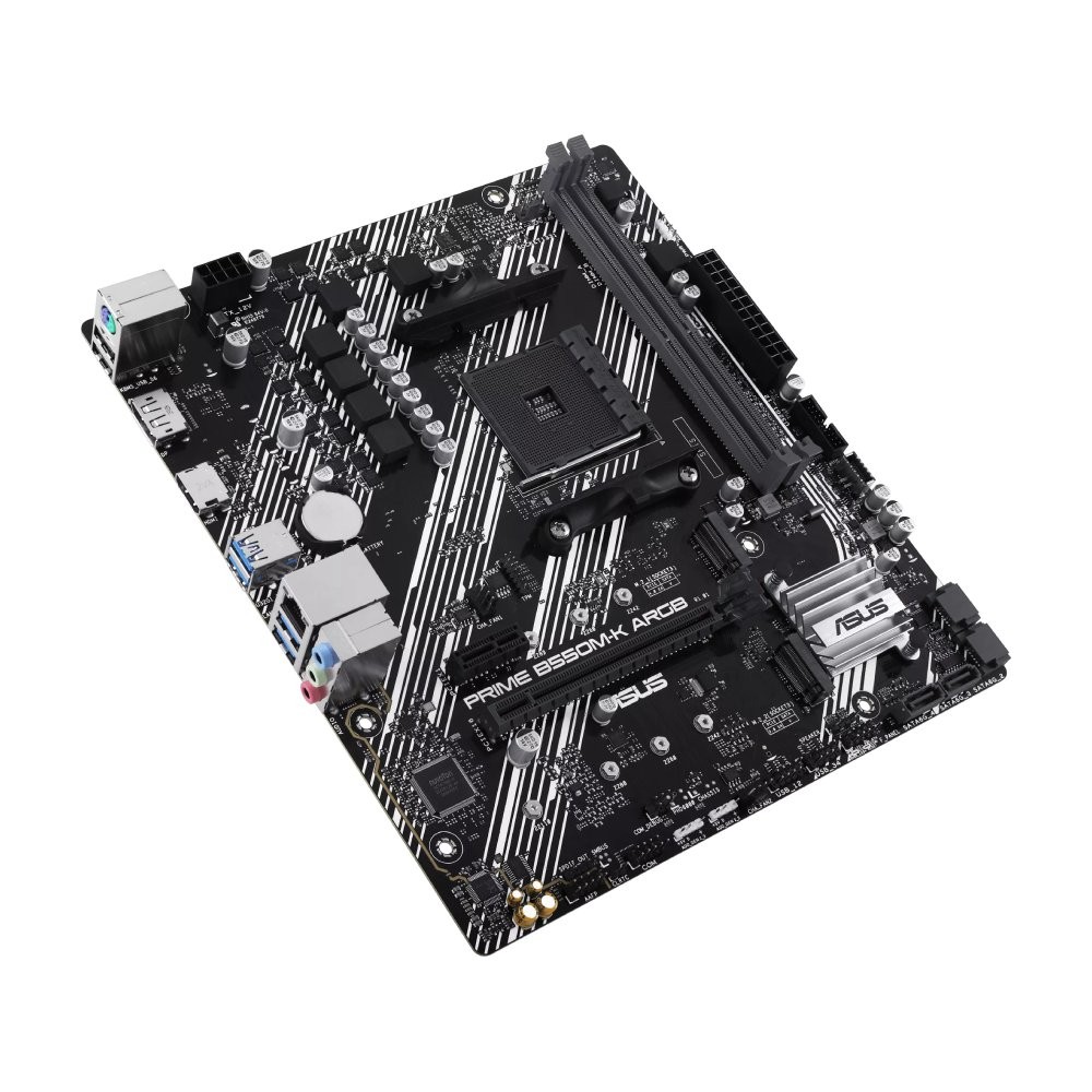เมนบอร์ด ASUS PRIME B550M-K ARGB DDR4 AM4
