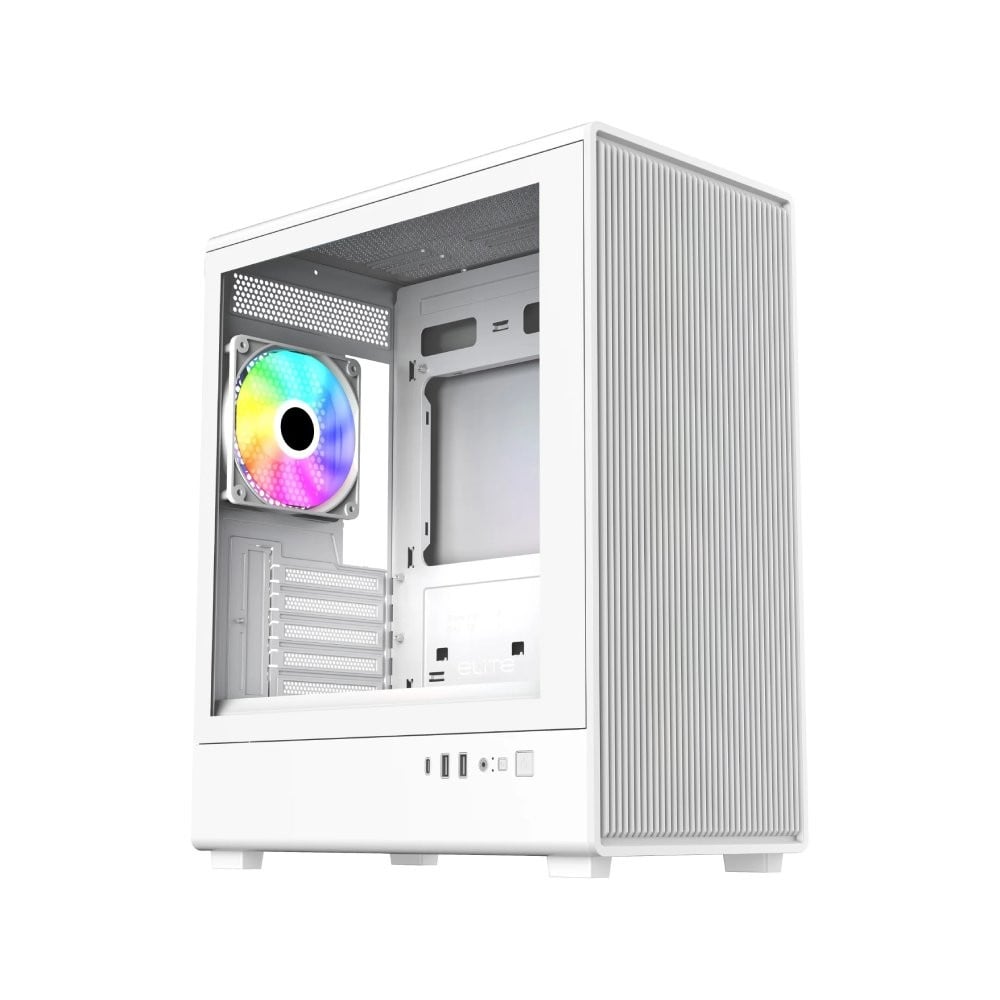 เคสคอมพิวเตอร์ COOLER MASTER Elite 350 White (E350-WGNN-S00)