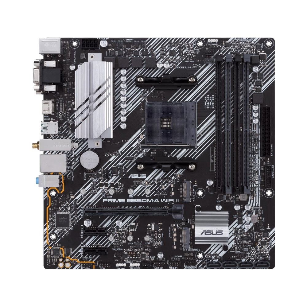 เมนบอร์ด ASUS PRIME B550M-A WIFI II DDR4 AM4