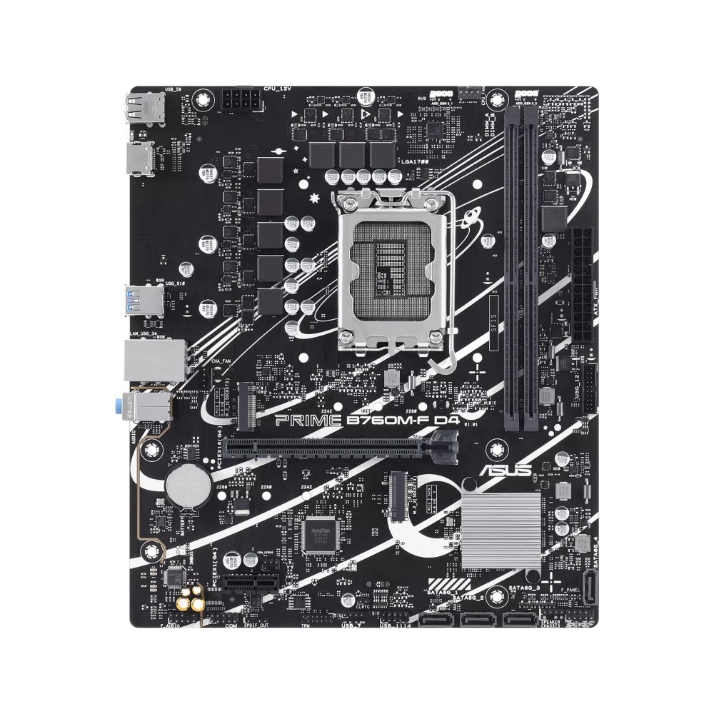 เมนบอร์ด ASUS PRIME B760M-F DDR4 LGA-1700
