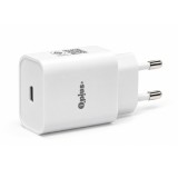 อะแดปเตอร์ QPLUS Wall USB Charger 1 USB-C (PD25W) White (APP27) (TISI)