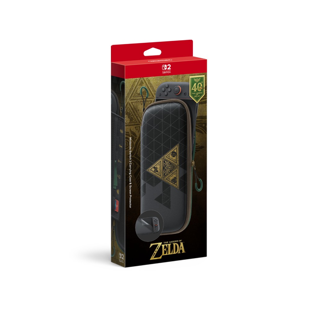 เคส Nintendo Switch 2 Carrying Case & Screen Protector The Legend of Zelda 40th Anniversary Edition