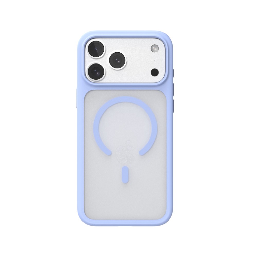 เคส Power Support iPhone 18 Pro Max Air Jacket Mag Hybrid Frost with Camera Button Glacier