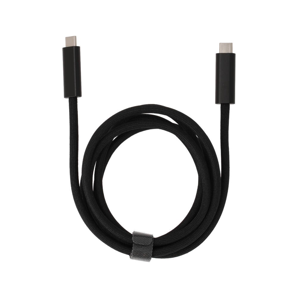 สายชาร์จ TITANV THUNDERBOLT 5 USB-C TO USB-C 240W 1.5M. Knitting Black (TI-C12)