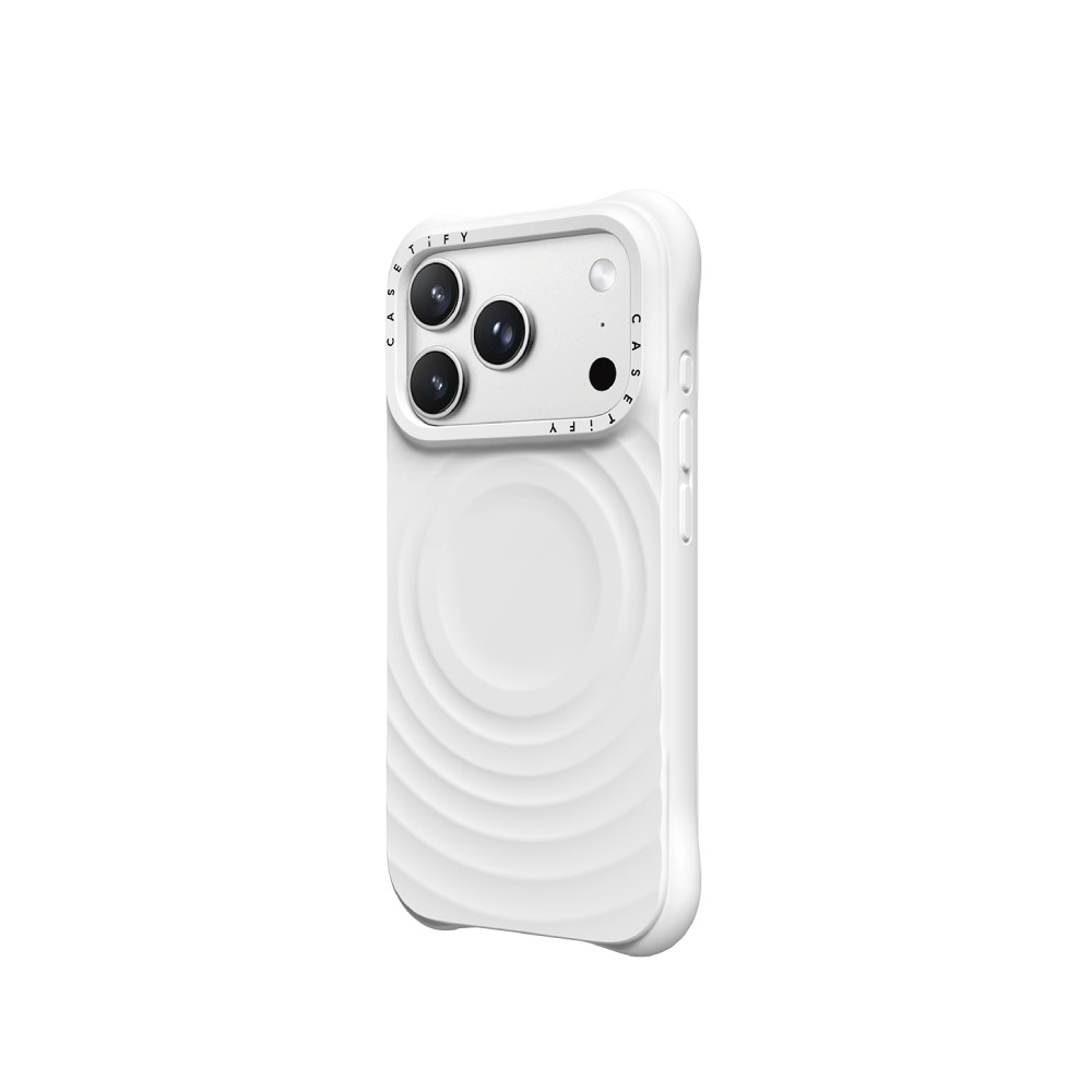 เคส Casetify iPhone 18 Pro Ripple Case White (CTF-38096320-16011687)