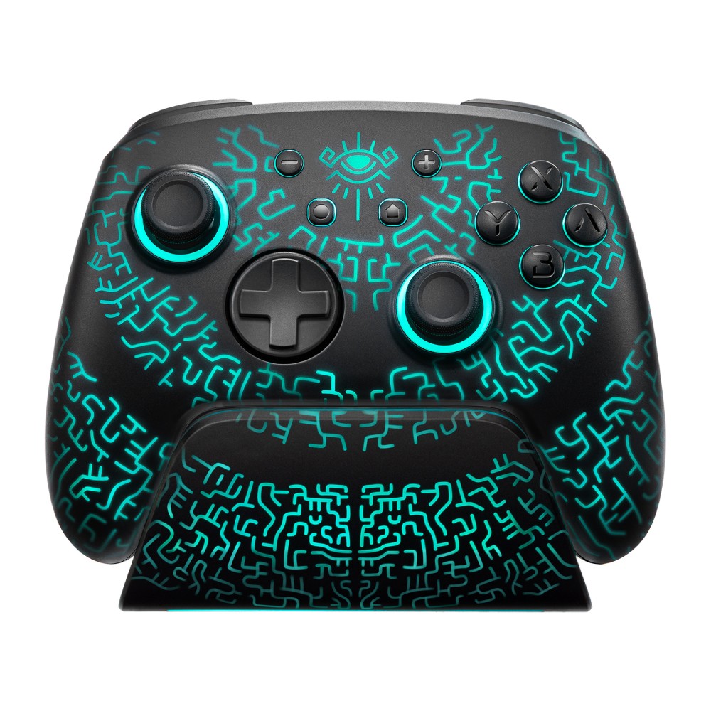 จอยคอนโทรลเลอร์ FUNLAB Luminex Switch/Switch2 Pro Controller with Charging Dock - Miner