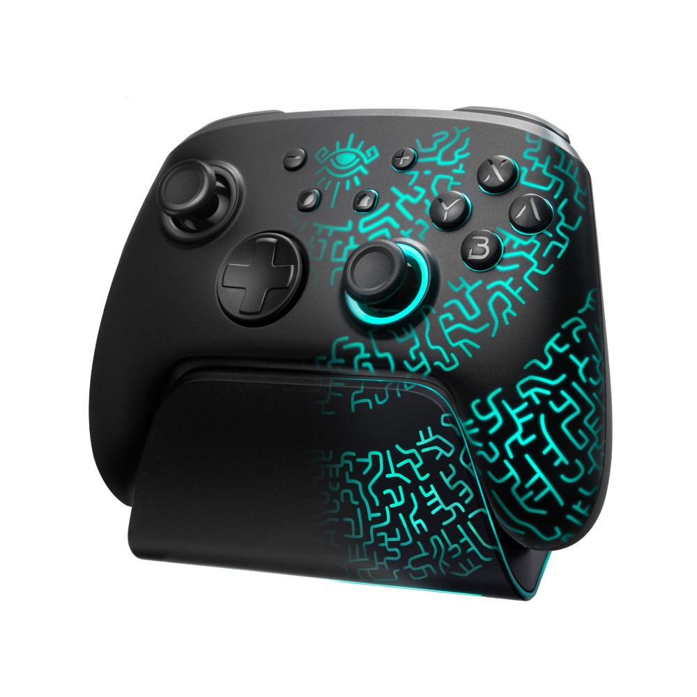 จอยคอนโทรลเลอร์ FUNLAB Luminex Switch/Switch2 Pro Controller with Charging Dock - Miner