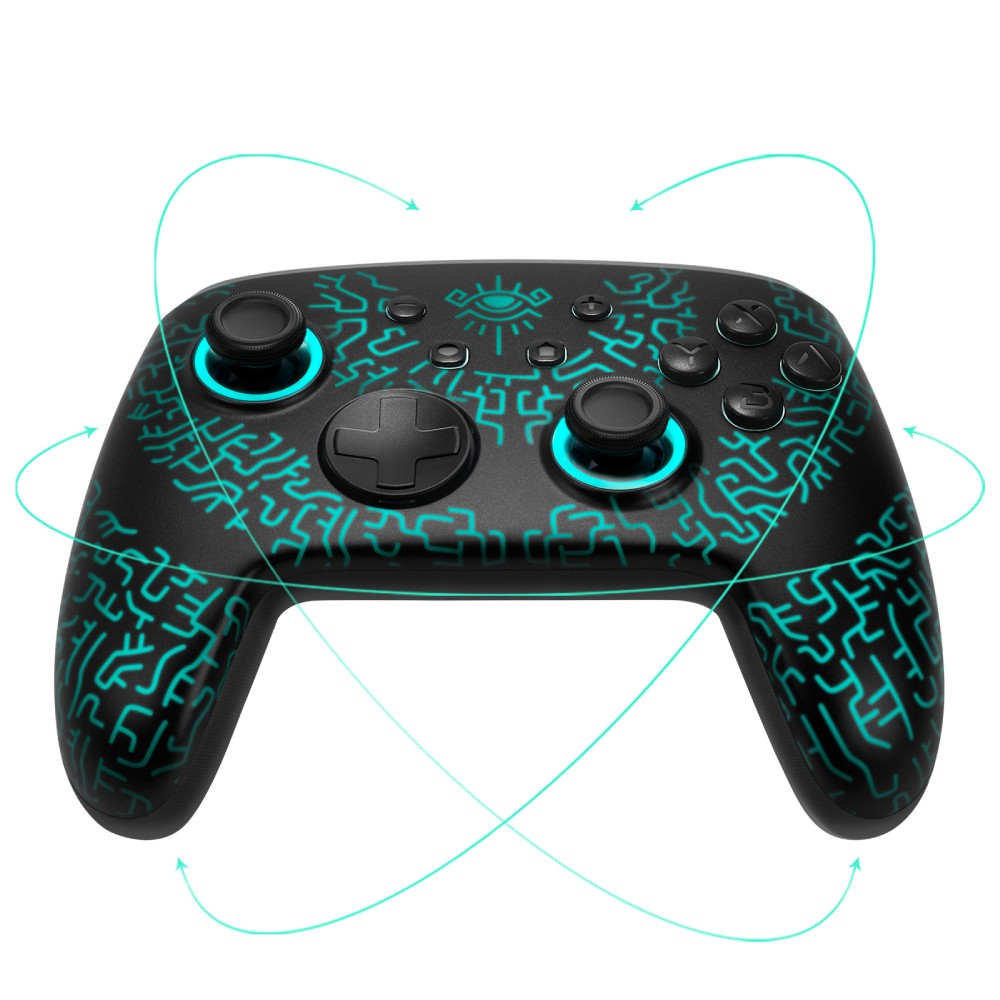 จอยคอนโทรลเลอร์ FUNLAB Luminex Switch/Switch2 Pro Controller with Charging Dock - Miner