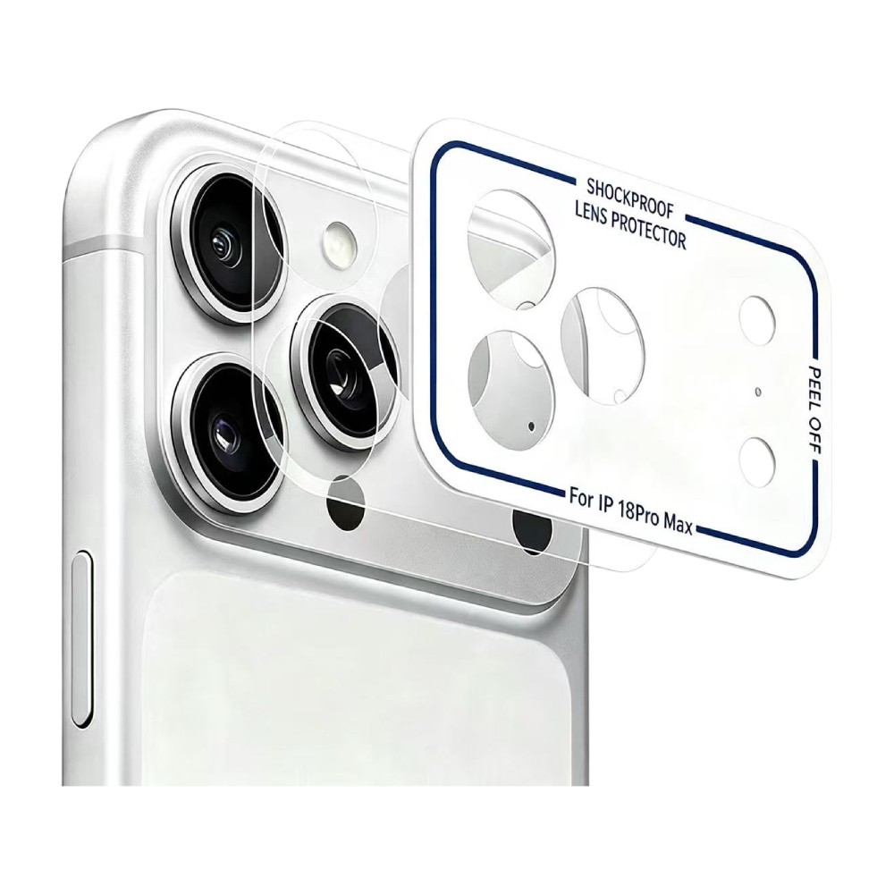 ฟิล์มกันรอยฐานกล้อง KING KONG iPhone 18 Pro Max Lens Frame Matte with EZ Installer (Pack 2pcs)