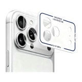 ฟิล์มกันรอยฐานกล้อง KING KONG iPhone 18 Pro Lens Frame Matte with EZ Installer (Pack 2pcs)