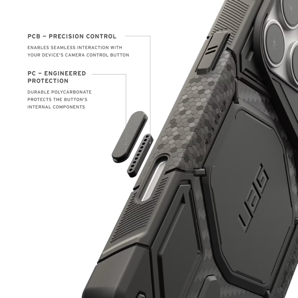 เคส UAG iPhone 18 Pro Max Monarch Pro - Carbon Fiber