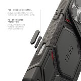 เคส UAG iPhone 18 Pro Max Monarch Pro - Kevlar Black