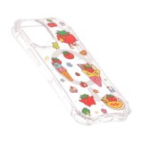 FOX x PLEASENJOY เคส iPhone 12 Pro/13 Pro/14 Pro/15 Pro/16 Pro Happy Tomato Uni Clear