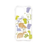 FOX Casing for iPhone 12ProMax/13ProMax/14ProMax/15ProMax/16ProMax Dino Friends Uni Clear