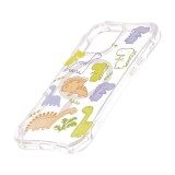 FOX เคส iPhone 12 Pro Max/13 Pro Max/14 Pro Max/15 Pro Max/16 Pro Max Dino Friends Uni Clear