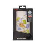 FOX เคส iPhone 12 Pro Max/13 Pro Max/14 Pro Max/15 Pro Max/16 Pro Max Dino Friends Uni Clear
