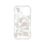 FOX เคส iPhone 12/13/14/15/16 Dino Friends Uni Clear