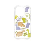 FOX Casing for iPhone 12Pro/13Pro/14Pro/15Pro/16Pro Dino Friends Uni Clear