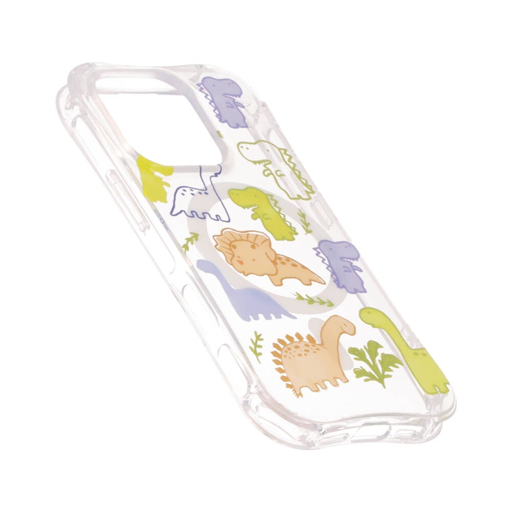 FOX เคส iPhone 12 Pro/13 Pro/14 Pro/15 Pro/16 Pro Dino Friends Uni Clear