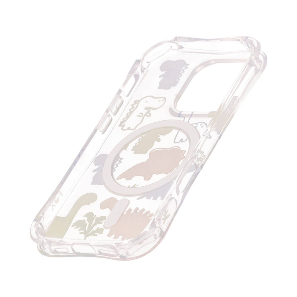 FOX เคส iPhone 12 Pro/13 Pro/14 Pro/15 Pro/16 Pro Dino Friends Uni Clear